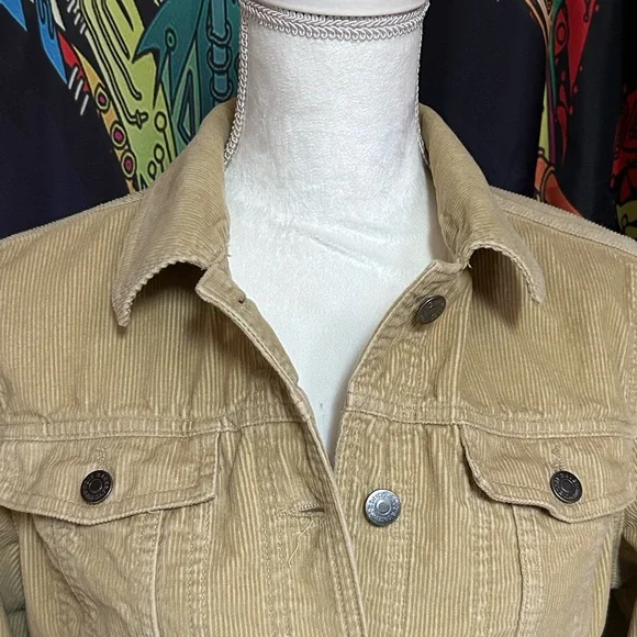 Eddie Bauer Corduroy Jacket Size Small - Picture 8 of 13
